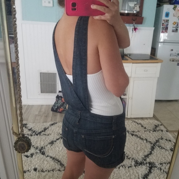 Refuge Denim overall shorts - Picture 7 of 7
